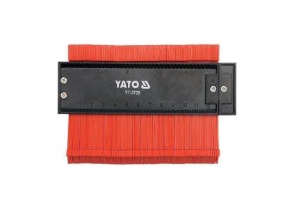 YATO Šablona na profily 125 mm magnetická