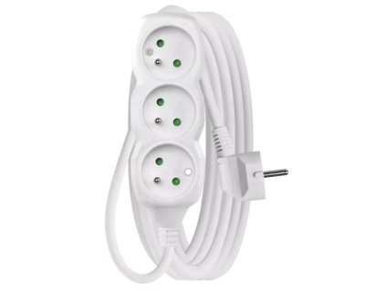 EMOS Prodlužovací kabel 5m 3x1,5mm 3 zásuvky