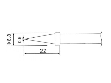 TIPA Hrot C1-2 (ZD-30C,ZD-99,ZD-8906,ZD-8906L)
