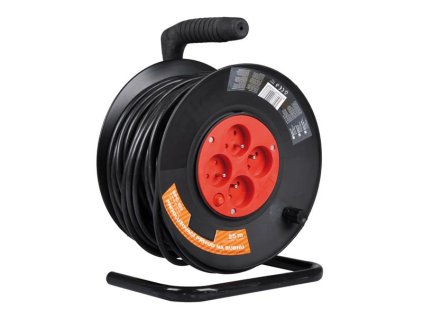 SENCOR Prodlužovací přívod na bubnu - 4 zásuvky 25m 3x1,5