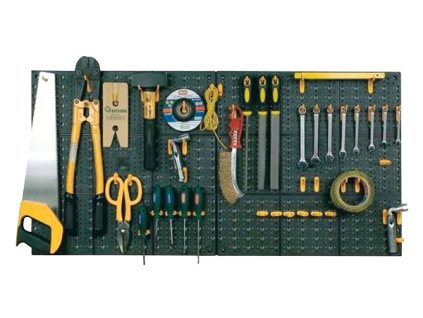 TIPA Držák na nářadí-panel plastový 1000x500mm