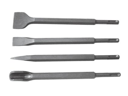 EXTOL Sekáče SDS Plus sada 4ks 250mm