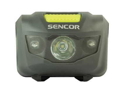 SENCOR Čelová svítilna 3W+2R 3XAAA SENCOR SLL 55 GREY