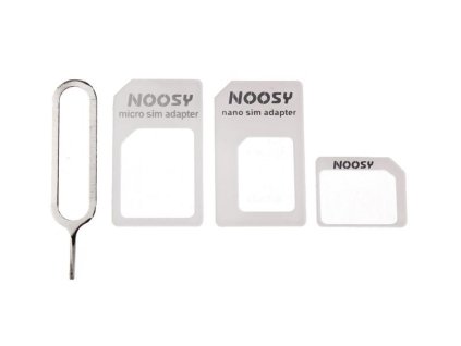 FOREVER Adaptér Nano SIM -> Micro SIM, Nano SIM -> SIM, Micro SIM -> SIM (3v1)