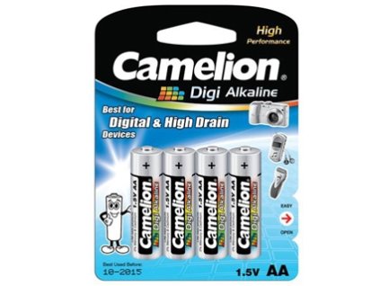 Camelion CAMELION Batérie alkalické DIGI AA 4ks LR06