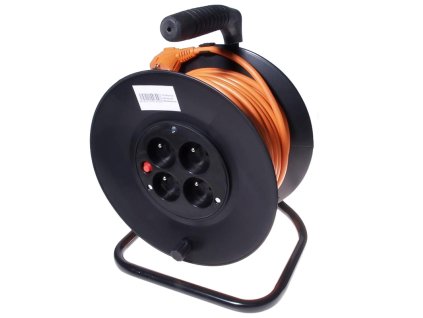 PremiumCord PremiumCord PPB-01-25 230V 25m 4 zásuvky bubon