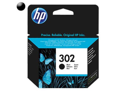 HP HP Cartridge HP 302 Black 3,5ml