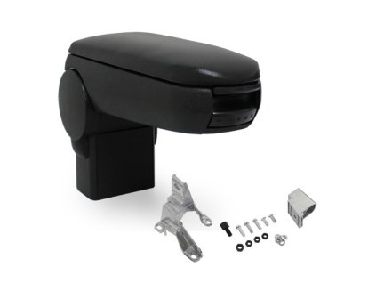 PROTEC Opierka lakťová ŠKODA OCTAVIA I, VW GOLF IV, VW BORA syntetická koža čierna