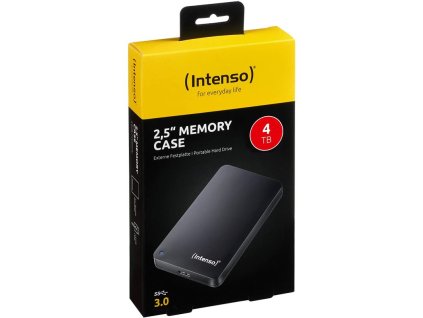 Intenso INTENSO 4TB MemoryCase 2,5" USB3.2 čierny