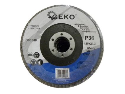 GEKO Kotouč lamelový 125mm, P36, GEKO