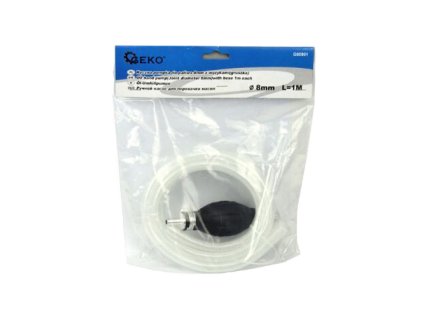 GEKO Přečerpávač ruční, hadice 1m, GEKO