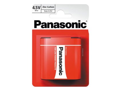 PANASONIC Baterie 3R12 (4,5V) Red zinkouhlíková, PANASONIC
