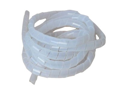 TIPA Svazkovací spirála 25-75mm,pr.15mm/bal.10m bílá