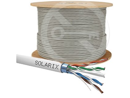 SOLARIX SOLARIX kábel CAT6 FTP PVC Eca 500m/cievka