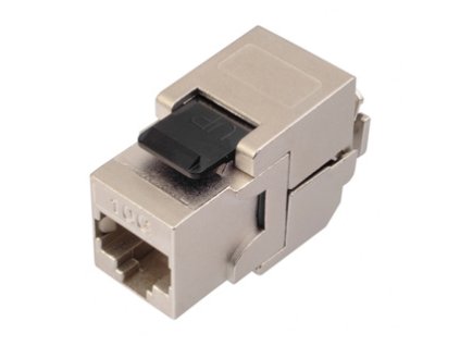 SOLARIX SOLARIX 10G Keystone CAT6A SXKJ-10G-STP-BK-SA