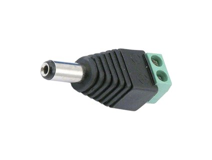 TIPA Redukce DC 2,1mm konektor - svorka se šroubky