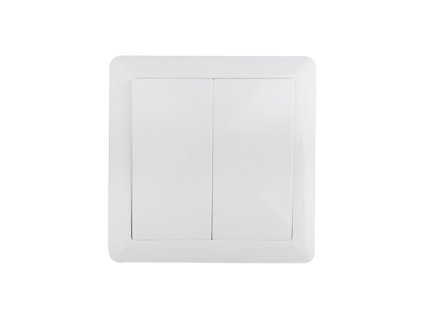 SOLIGHT Vypínač Slim č. 5 sériový - lustrový, bílý, SOLIGHT 5B106