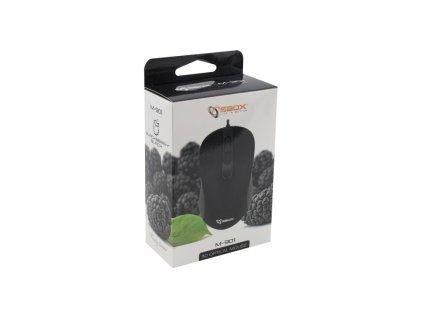 SBOX SBOX M-901B, Optická myš drôtová 3D Optical blk