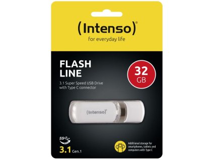 Intenso INTENSO - 32GB Flash Line Type C USB 3.1 3538480