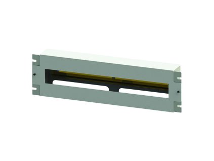 SOLARIX SOLARIX 19" Patch panel 3U s DIN lištou, šedý