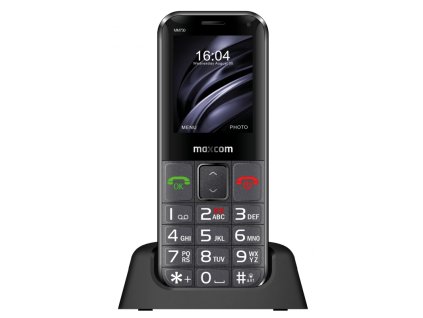 Maxcom MAXCOM MM730, Telefón pre seniorov, čierny
