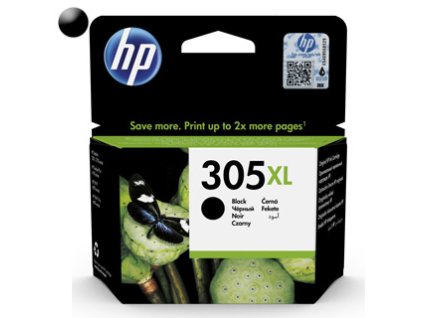 HP HP 305XL, Cartridge, čierny (black)