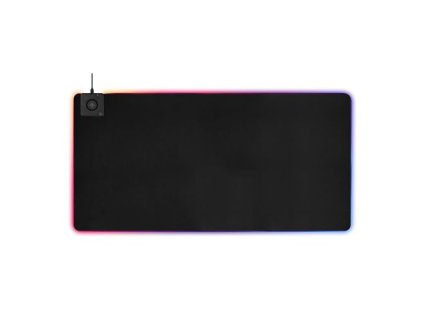 Deltaco DELTACO Hráčska podložka, 119x59cm, RGB, Qi