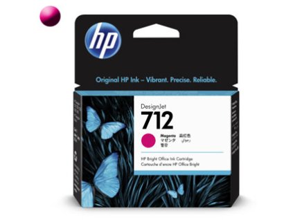 HP HP Cartridge HP 712 Purpurová (3ED68A)