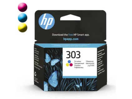 HP HP 303, Cartridge, CMY
