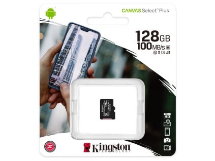 Kingston KINGSTON Micro SDXC CANVAS SP 128GB UHS-I