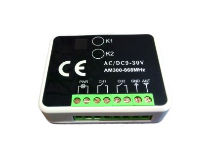 MKF MKF-GATE-REC10i multifrekvenčný RF prijímač 300 - 868,35 MHz