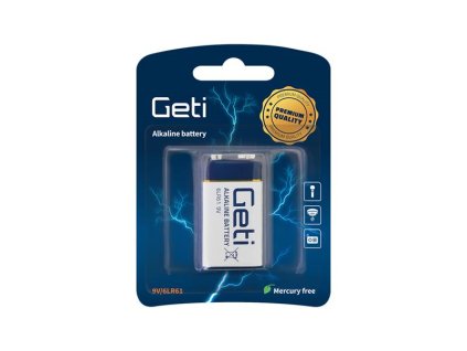 GETI Batéria 9V (6LR61) alkalická Geti