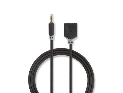 NEDIS Kábel NEDIS JACK 3.5 konektor/JACK 3.5 konektor 0.2m