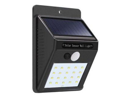 HADEX Svietidlo solárne LED nástenné s PIR