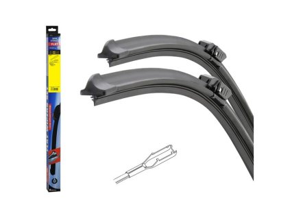 COMPASS Stierače FLAT SET (TALON) 660+350mm