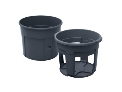 PROSPERPLAST Kvetináč na pestovanie zemiakov POTATO Grower antracit 29,5cm