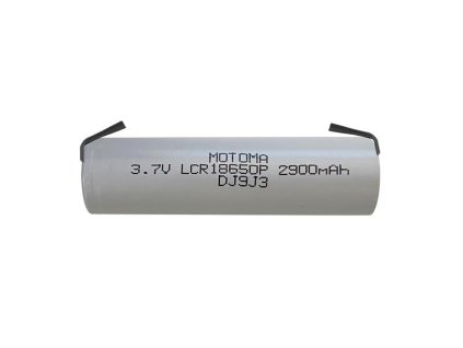 MOTOMA Nabíjacie batérie Li-Ion 18650 3,7V / 2900mAh 3C MOTOMA s pásikovými vývodmi