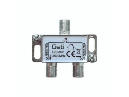GETI Anténny rozbočovač GETI GSS102 2 výstupy