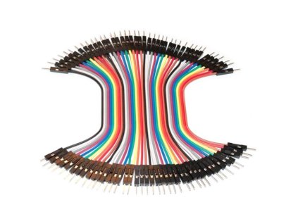 TIPA Prepojovacie vodiče dupont 40pin, l10cm, samec-samec