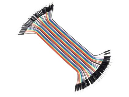 TIPA Prepojovacie vodiče dupont 40pin, dĺžka 20cm, samec-samec