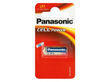 PANASONIC Batérie LR1 (E90) PANASONIC Cell Power alkalická 1BP
