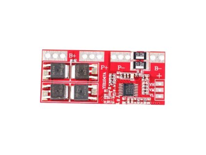 TIPA Ochranný obvod a balancér pre 4 Li-Ion články 18650, prúd do 30A