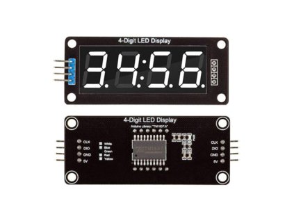 TIPA Hodinový displej 0,56" s TM1637 biely