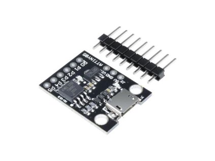 TIPA Digispark Attiny85, micro USB programovací modul Arduino