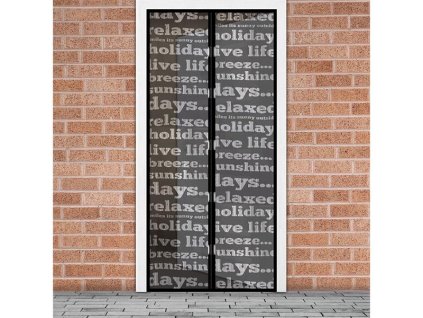 DELIGHT Sieť proti hmyzu na dvere DELIGHT 11398B 100x210cm