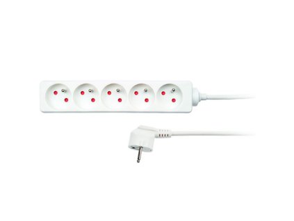 SOLIGHT Predlžovací kábel 5 zásuviek 2m SOLIGHT PP41
