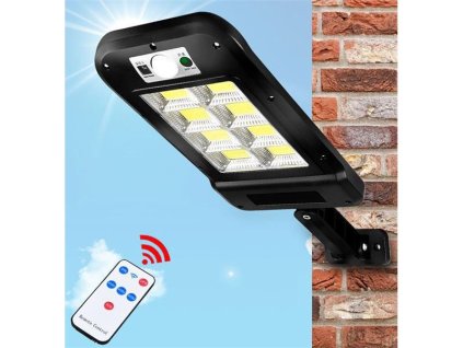 HADEX Svietidlo solárne LED HS-8013 nástenné s PIR