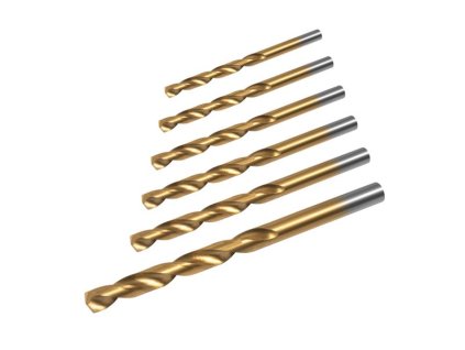 REBEL Súprava vrtákov do kovu REBEL HSS 6 ks