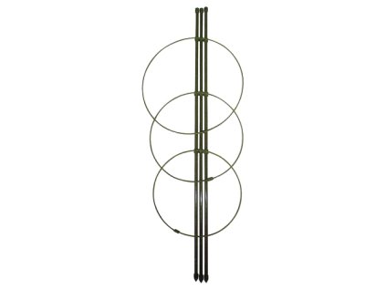 Podpera rastlín prstencová 90cm/4 prstene
