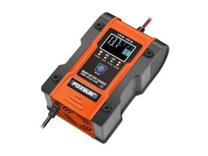 FOXSUR Nabíjačka akumulátorov FOXSUR FBC122406D LiFePO4,PB (12V6A-24V3A)